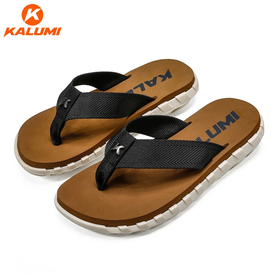 KALUMI K01-1 黑米棕 / Black beige brown